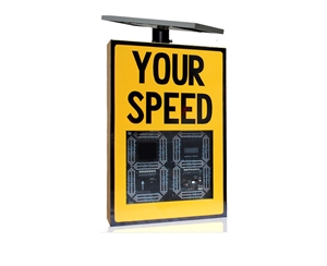 Solar Powered Your Speed LED Radar Speed Display Sign