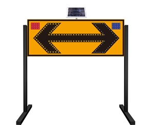 Portable Road Construction Guide Sign